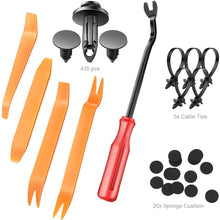 AIRKOUL 465 PCS Car Retainer Clips Plastic Rivets Fasteners Push Retainer Kit Most Popular Sizes Auto Push Pin Rivets Set -Door Trim Panel Fender Clips for GM Ford Toyota Honda Chrysler