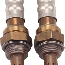 MOSTPLUS 234-5107 234-4672 234-4683 O2 Oxygen Sensor Upstream & Downstream Compatible with BMW 323i 330i 525i 530i X3 X5 Z3 Z4 (Set of 4)