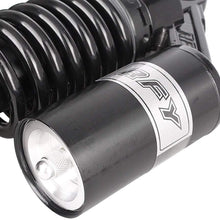 Mallofusa Pair Motorcycle 320mm Rear Air Shock Absorbers Compatible for 150cc~750cc Karting Scooter ATV Yamaha Suzuki Honda Kawasaki Black