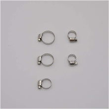 RJJX 50PCS/Set Multi Size Stainless Steel Hoop Clamp Hose Clamp Automotive Pipes Clip Fixed Tool (Color : 1)