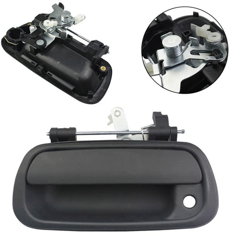 FOLCONROAD Pickup Rear Exterior Textured Black Tailgate Door Handle 69090-0C010 for 2000-2006 Toyota Tundra[US Warehouse]