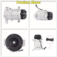 WFLNHB AC Compressor A/C Clutch, A/C Ports 4 Grooves Replacement for 2000-2014 Cadillac Chevy GMC Hummer 4.8L 5.3L 5.7L 6.0L 6.2L 8.1L CO 29002C 25891791 25940199 89024907