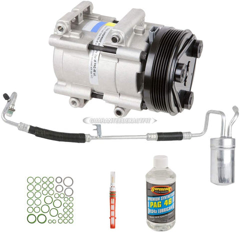 For Ford Taurus and Mercury Sable 2000 AC Compressor w/A/C Repair Kit - BuyAutoParts 60-81363RK NEW