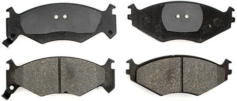 ACDelco 17D522C Professional Ceramic Front Disc Brake Pad Set