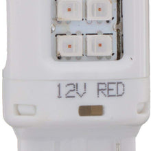 Philips 7440 Ultinon LED Bulb (Red), 2 Pack