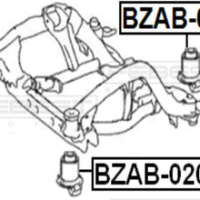 A1663310042 / A1663310042 - Front Body Bushing For Mercedes