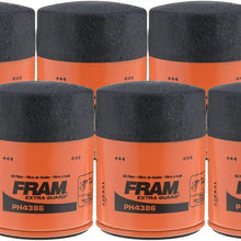 FRAM Ultra Synthetic Automotive Replacement Oil Filter, Designed for Synthetic Oil Changes Lasting up to 20k Miles, XG4386 with SureGrip (Pack of 1)