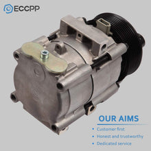 ECCPP A/C Compressor fit for 1997-2007 for Ford F-150 F-250 F-350 F-550 F53 CO 35112C