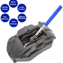 IRmm Brake Caliper Press Tool, Car Ratcheting Brake Caliper Piston Spreader Press Tool with Brake Cliper Hanger (Blue)