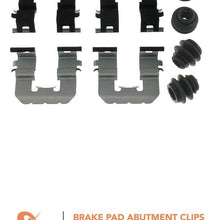 Carlson H5846Q Rear Disc Brake Hardware Kit