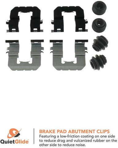 Carlson H5846Q Rear Disc Brake Hardware Kit