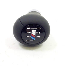 BMW (2001+) Shift Knob 6-speed ///M sport logo GENUINE Leather weighted