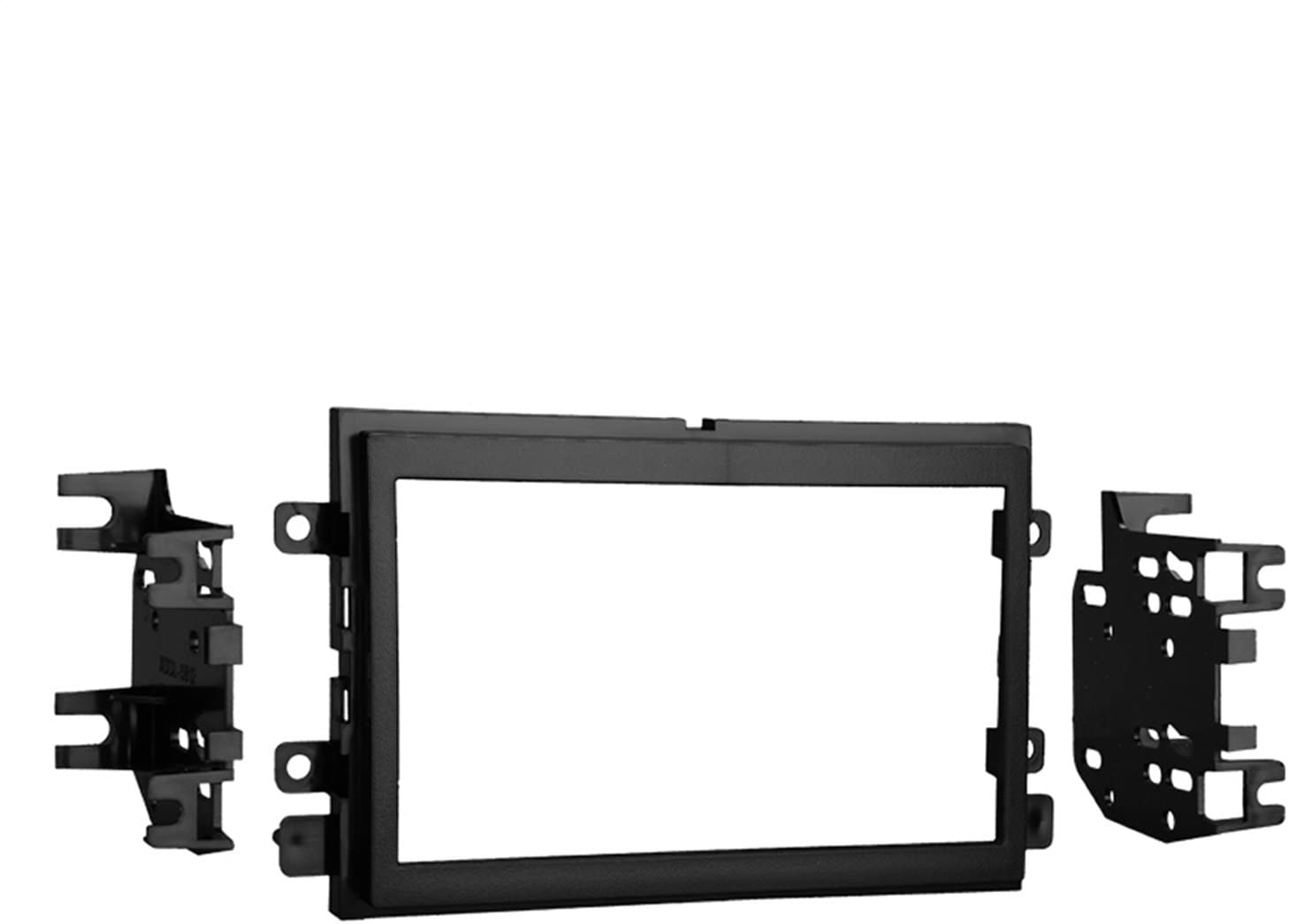 Metra 95-5812 Double DIN Installation Kit for Select 2004-up Ford Vehicles -Black (Installation Kit Standard Packaging)