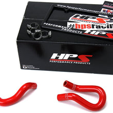HPS Red Reinforced Silicone Heater Hose Kit Coolant for 01-05 Lexus IS300 I6 3.0L