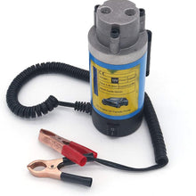 NUZAMAS 12V 100W Oil Transfer Pump, Portable Electric Self-Priming Diesel, Fluid Extractor, Water Transfer Pump, for Car Motorcycle and Boat Engine Oil Change Disposal Tool