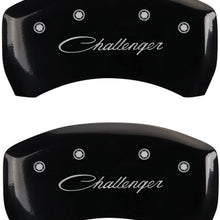 MGP Caliper Covers 12001SCHBRD Caliper Cover with Red Powder Coat Finish, (Set of 4)