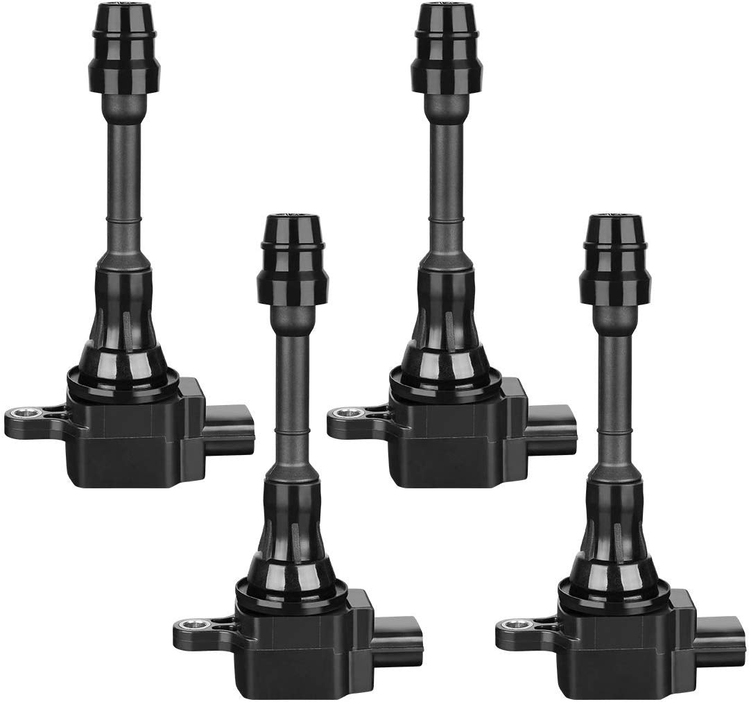Ignition Coil Packs of 4 for Nissan Altima - Nissan Sentra X-Trail - Nissan Sentra SE-R L4 2.5L