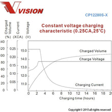 Vision CP12280S-X Battery