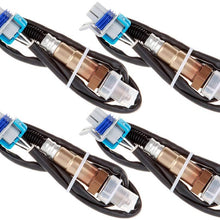 SELEAD O2 Oxygen Sensor upstream and downstream Replacement fit for 2003-2006 Chevrolet Silverado 1500 2003-2006 Chevrolet Tahoe 4.8L 2003-2006 GMC Sierra 1500 2003-2005 GMC Yukon 4.8L