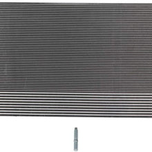 SCITOO Air Conditioning A/C Condenser Replacement for 2018 GMC Terrain Sport Utility 1.6L Automotive Cooling A/C Condenser