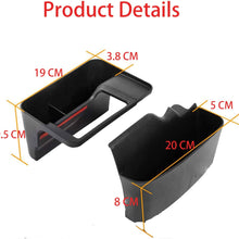 MMPP Gear Shift Console Side Storage Box Auto Transmission Side Organizer Tray for 2018-2020 Jeep Wrangler JL JLU & 2020 Jeep Gladiator JT Interior Accessories