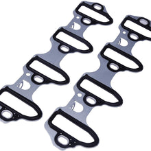 Rugged and Easy Fitting Intake Manifold Gasket Set - Compatible with 4.8L 5.3L 6.0L Chevy Silverado, Suburban, Tahoe, GMC Sierra, Yukon, Savana, Cadillac Escalade - Replace 89060413 MS98016T