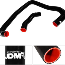 AJP Distributors For Nissan 300ZX Z32 GCZ32 Twin Turbo High Temperature Temp Silicone Radiator Coolant Hose Pipe Black
