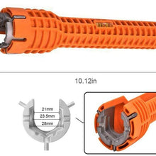 Wrench (Supply nuts/Shut off valves/Strainer Baskets/Supply Line Nut/Faucet Nuts) Faucet and Sink Installer- Toilet Bowl/Sink/Bathroom/Kitchen Plumbing and more. Repair and Installation Tools