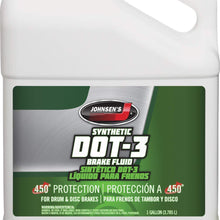 Johnsen's 2234 Premium DOT-3 Brake Fluid - 1 Gallon