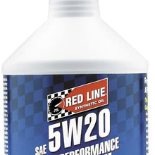 Red Line 5W20 Synthetic Oil - 1 Quart (Pack of 6)
