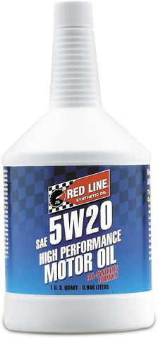 Red Line 5W20 Synthetic Oil - 1 Quart (Pack of 6)