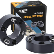 KSP 3" Front Leveling Kits for Silverado 1500 2WD/4WD 2007-2019, Sierra 2WD/4WD 2007-2019, 3 Inch Suspension Strut Spacers Lift Kits for Pickup with 6 Lug
