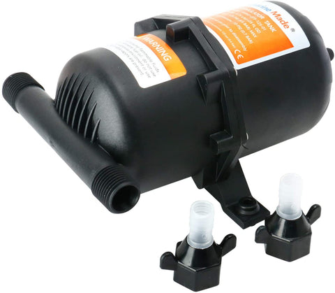 Amarine Made 0.75L 125 PSI,Pre-Pressurized Accumulator Tank for Boat,Marine, RV,Caravan