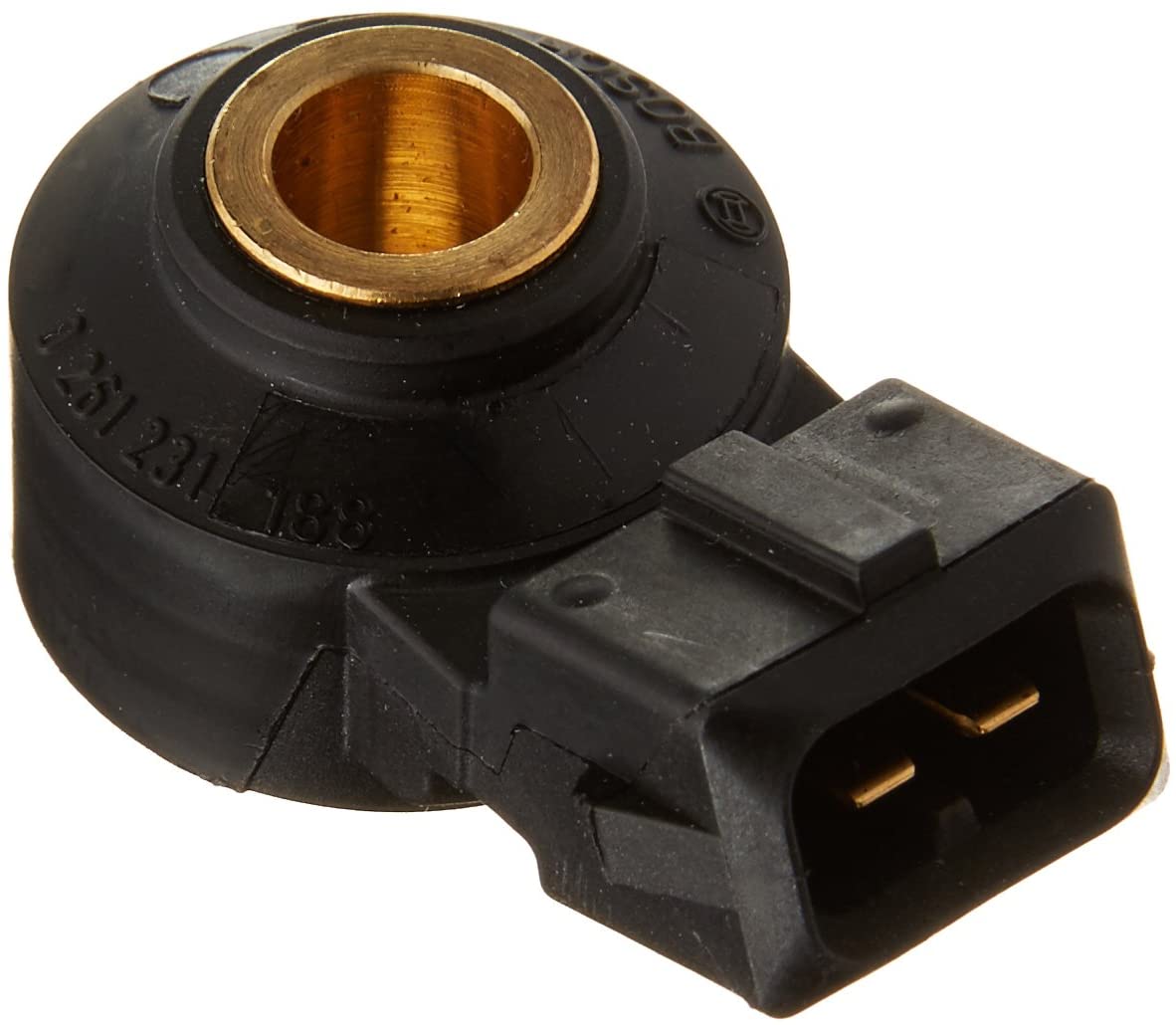 Bosch 0261231188 Original Equipment Engine Knock Sensor (1 Pack)
