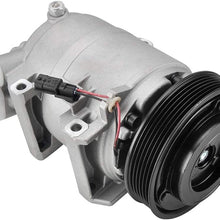 MOFANS Remanufactured AC A/C Compressor Fit for Compatible with Nissan Rouge 2008 2010 2011 2012 2013 L4 2.5L With Clutch