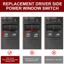 X AUTOHAUX 68110870AA Car Front Left Side Master Power Window Switch for 2012-2015 RAM C/V 2012-2015 Dodge Grand Caravan 2012-2015 Chrysler Town and Country