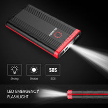 Car Battery Jump Starter, SUAOKI U3 400A Peak 8000mAh 12V Auto Battery Booster and Portable Phone Charger with Built-in LED Flashlight for Gasoline Engines up to 2.5L, UL Certified