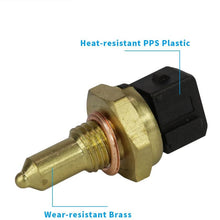 Engine Coolant Temperature Sensor Fit 13621433076 5269870AB for BMW 320i 323ci 325ci 325i 325xi 328ci 328i 330i 330xi 335d 335is 335xi 525i 525xi 528i 528xi 530i 530xi 535i 535xi 540i 545i 550i/DOICOO