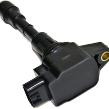 Coil-on-Plug Ignition Coil compatible with Nissan Altima 07-12 12 Volts Blade Type 3 Male Terminals Direct Ignition
