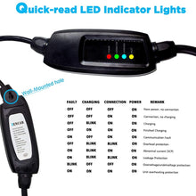 Zencar Level 2 EV Charger(240V, 16A, 25ft), Portable EVSE Home Electric Vehicle Charging Station Compatible with Chevy Volt, Nissan Leaf, Fiat, Ford Fusion(NEMA 6-50 Plug)