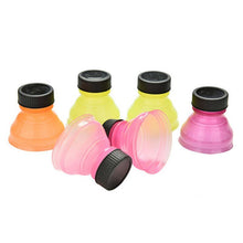 6Pcs Reusable Bottle Sealing Cap Snap On Can Convert Soda For Cool Coke Lid