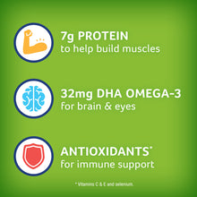 PediaSure Organic Kid’s Nutrition Shake, Non-GMO, No Artificial Flavors Or Colors, No Artificial Growth Hormones, 7g Protein, 32mg DHA Omega-3, Milk Chocolate, 8 fl oz, 24 Count