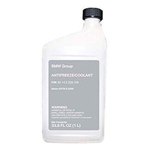 Genuine BMW Coolant / Antifreeze Blue 1 Liter OEM 82142209769