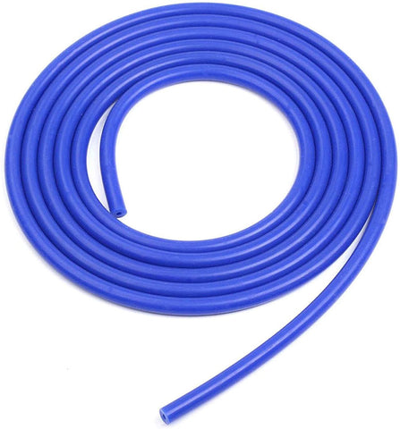 BLACKHORSE-RACING Universal Silicone Vacuum Hose Tube High Performance Pipe 10 Feet Length (1/8 inch / 3mm, Blue)
