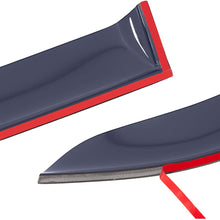 Goodyear Side Window Deflectors for Nissan Rogue 2014-2020, Tape-on Rain Guards, Window Visors, 4 Pieces - GY003121