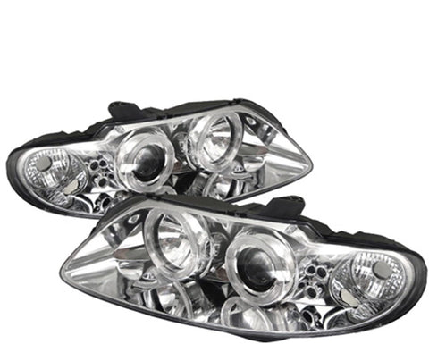 Spyder Auto 5011756 LED Halo Projector Headlights Chrome/Clear