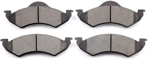 SCITOO 4pcs Front Brake Pads Brakes Kits fit for 2000 2001 2002 Dodge Dakota,2000 2001 2002 Dodge Durango Compatible with ATD820C D820-7616