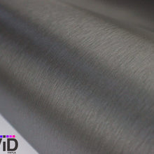 VViViD XPO Gunmetal Grey Brushed 5 Feet x 1 Foot Car Wrap Vinyl Roll with Air Release Technology