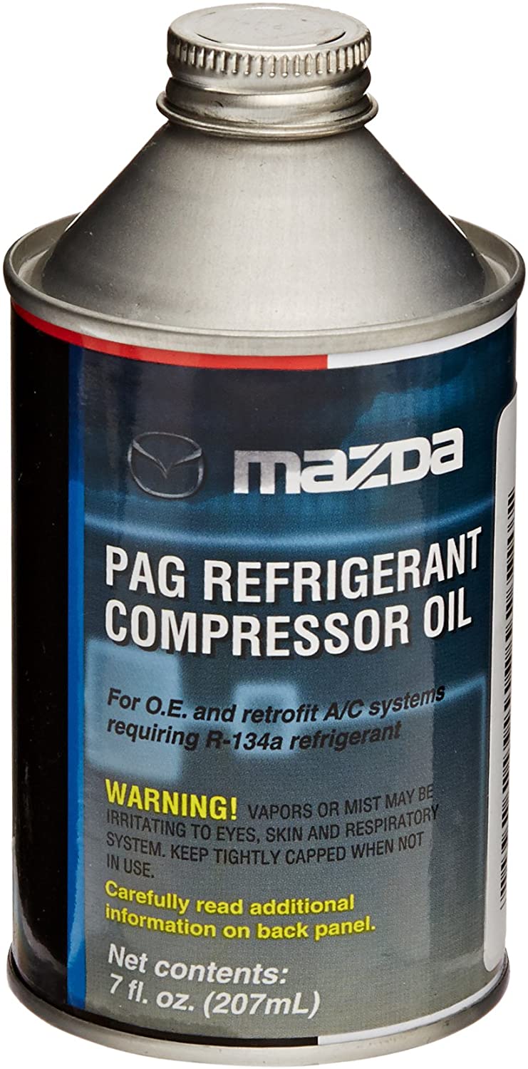 Genuine Mazda Fluid (0000-77-540E-20) R134a PAG Compressor Oil - 7 oz.