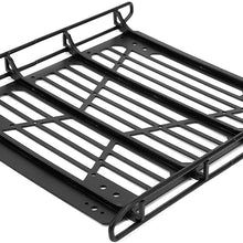 KUIDAMOS Metal 1/10 RC Luggage Rack RC Car Luggage Rack Luggage Rack Perfect for Maximizing Vehicle Storage Space